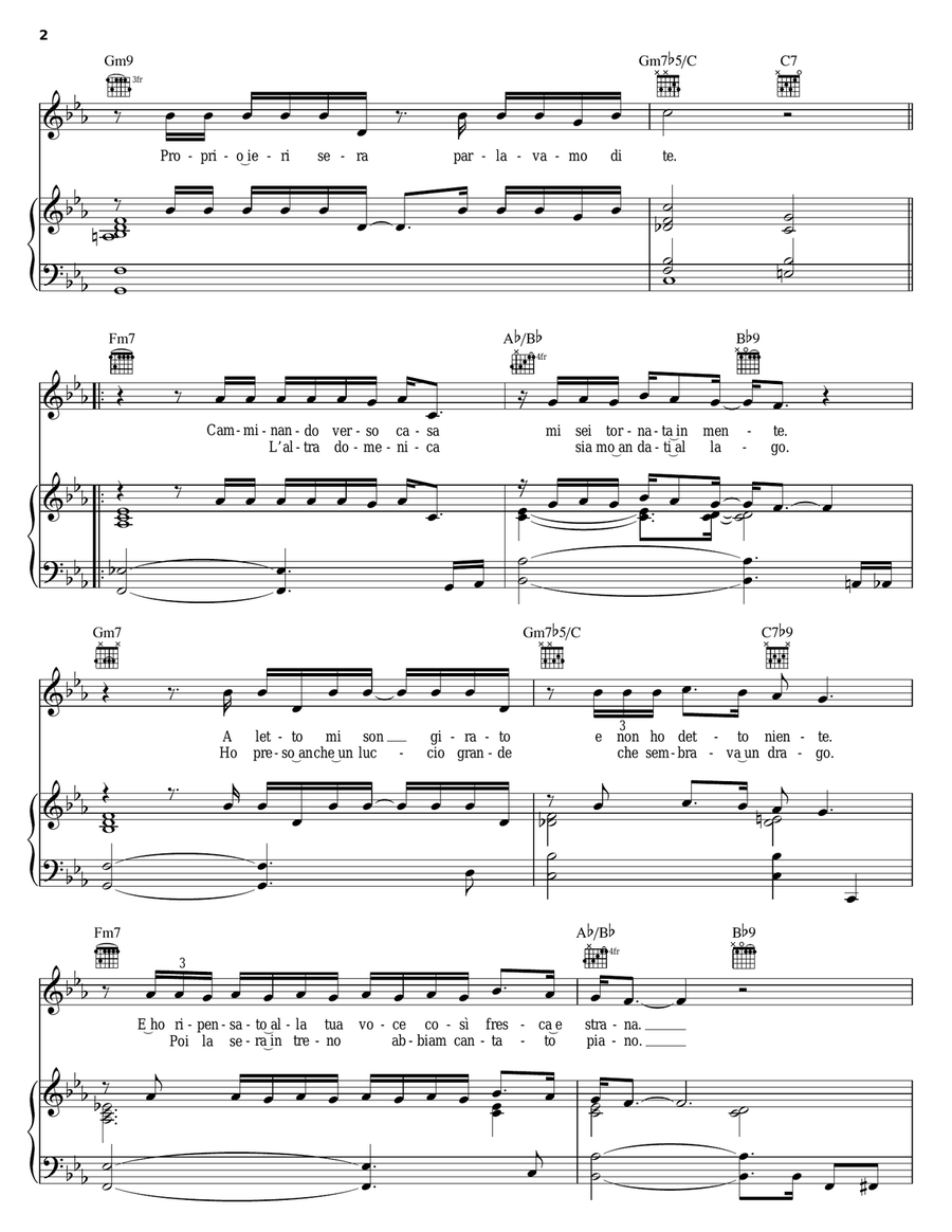 Canzoni Stonate Canzoni Stonate Piano, Vocal, Guitar scores gallery preview page 2
