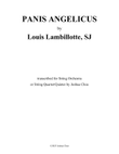 Panis Angelicus (Version for String Orchestra) mini preview