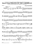 Music from Pirates Of The Caribbean (arr. Larry Moore) - Cello