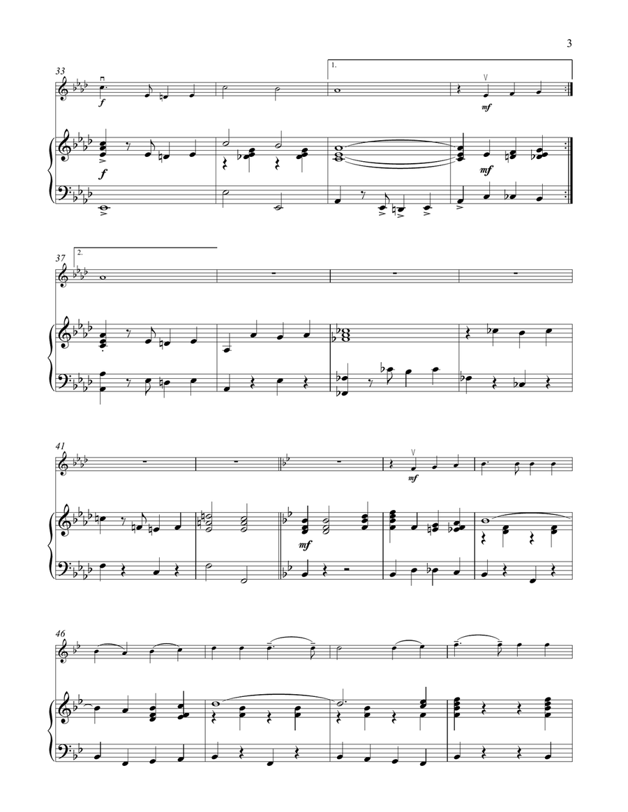 A Spoonful Of Sugar (from Mary Poppins) Violin Solo scores gallery preview page 3
