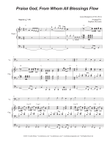 Praise God, From Whom All Blessings Flow (Cello solo and Organ) mini preview