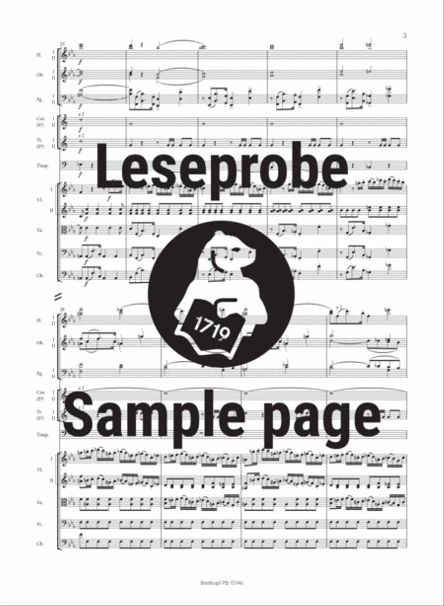 Clarinet Concerto No. 2 in E flat major Op. 57 Clarinet scores gallery preview page 4