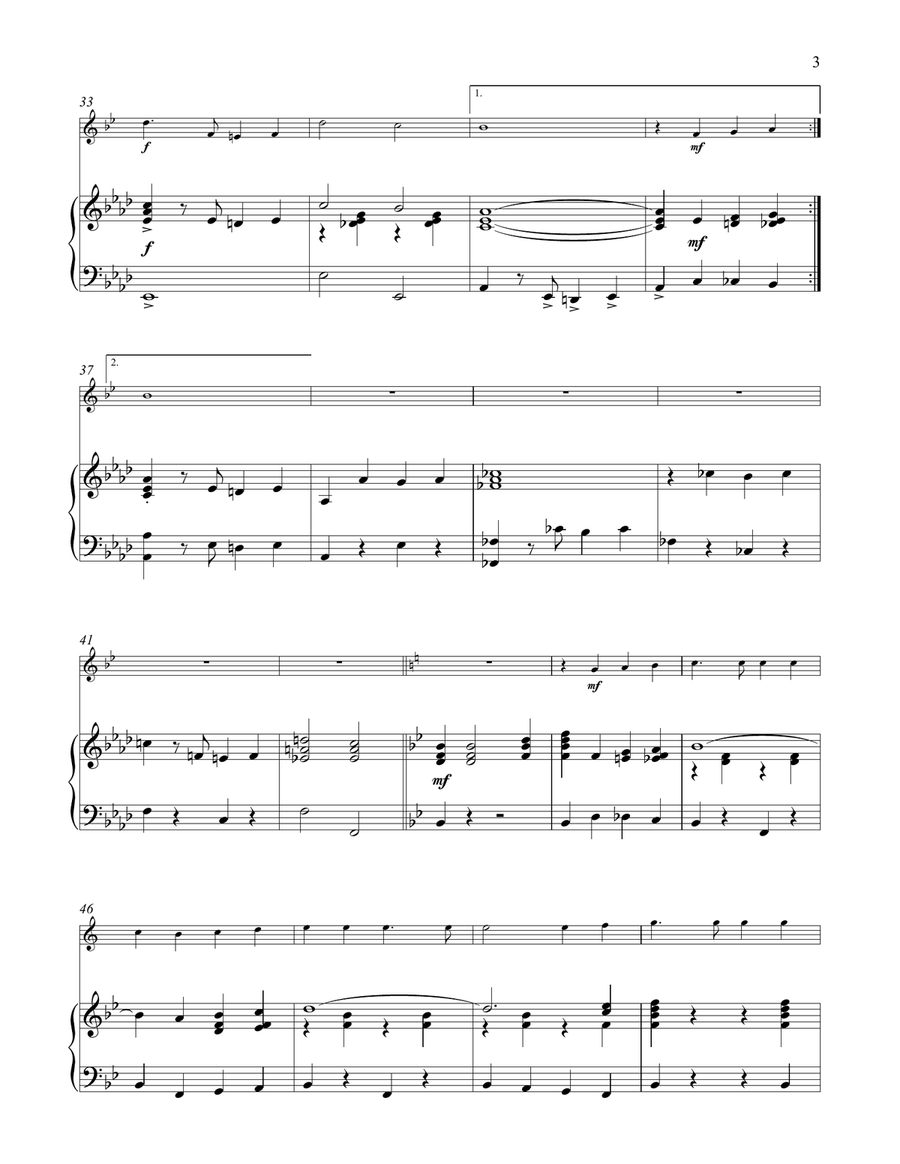 A Spoonful Of Sugar (from Mary Poppins) Trumpet Solo scores gallery preview page 3