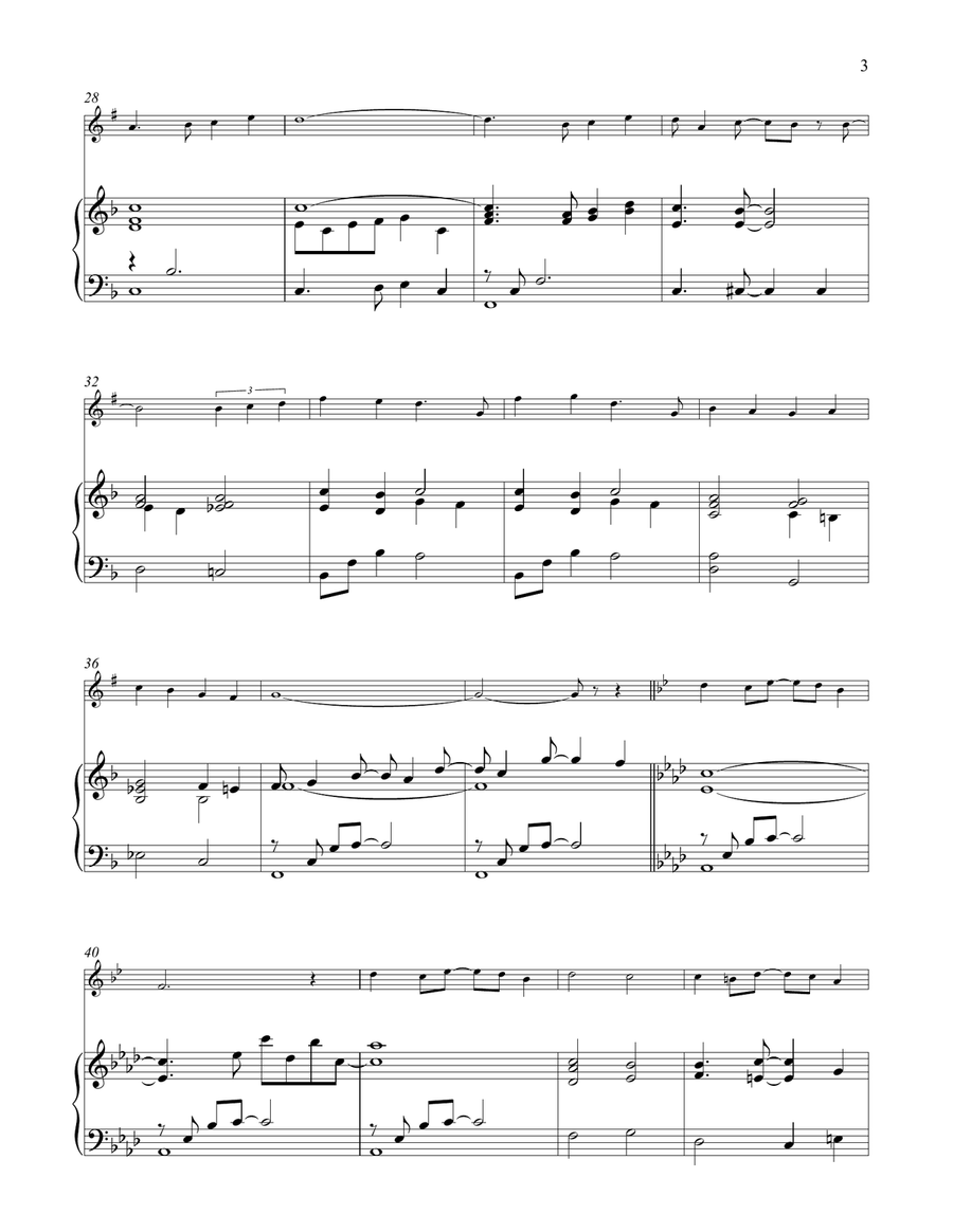 A Whole New World (from Aladdin) Trumpet Solo scores gallery preview page 3