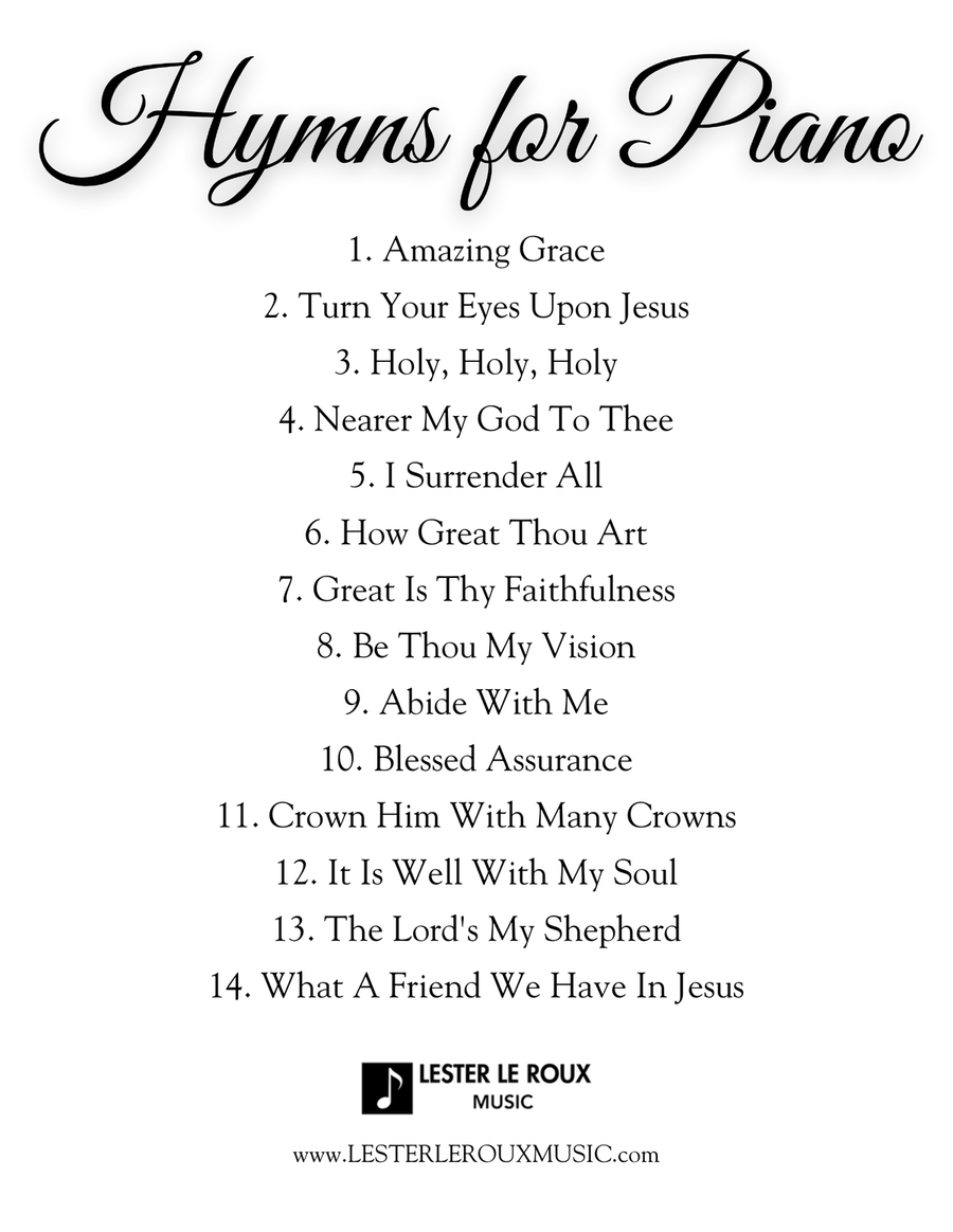 Hymns for Piano Hymns for Piano Piano Solo scores gallery preview page 3