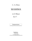 C. A. Bixio: MAMMA (transposed to G Major)
