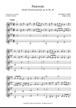 Pastorale (from Concerto grosso op. 6, No. 8)