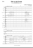 Ode an die Freude - Orchestral Score & Parts