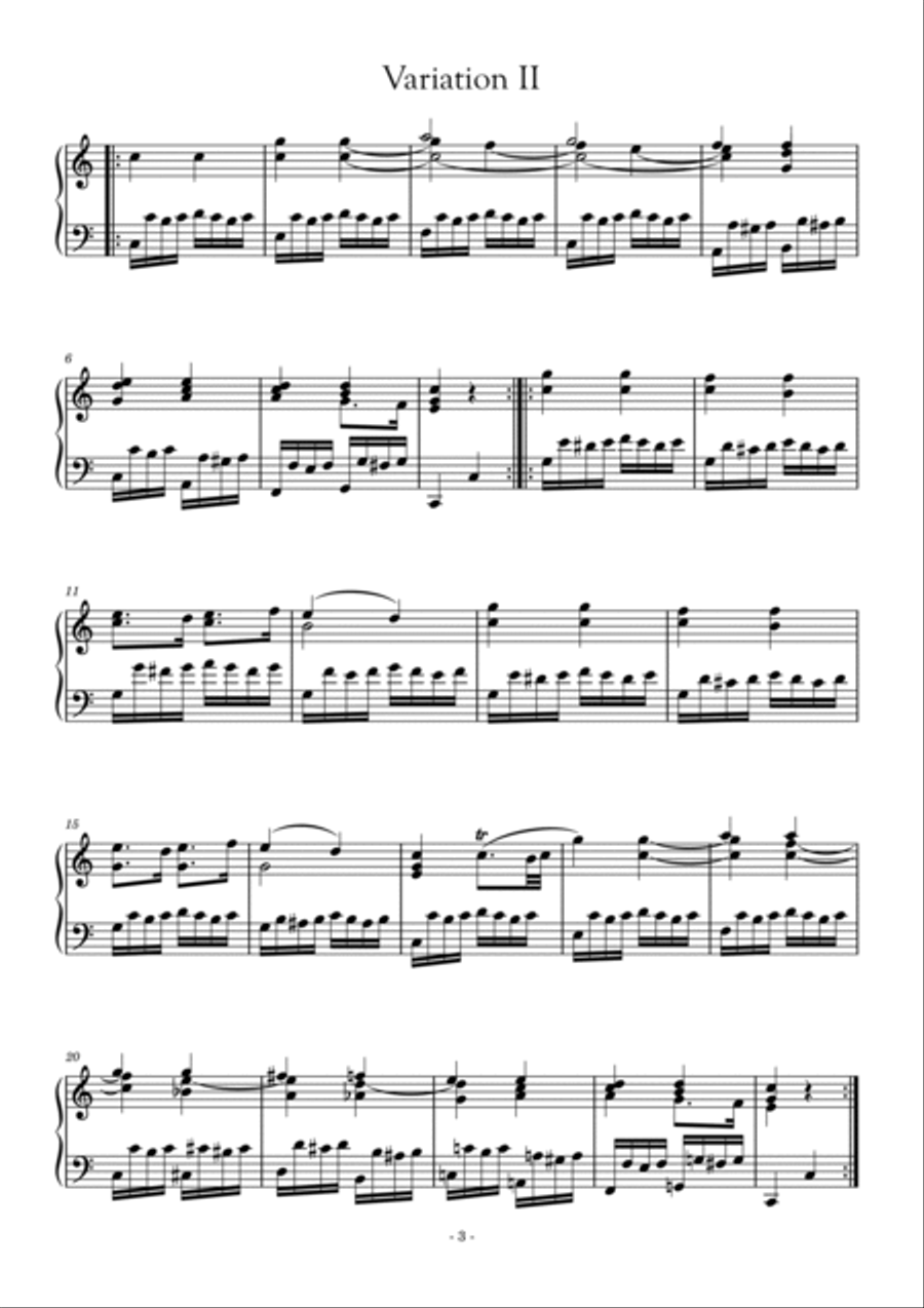 Twelve Variations on 