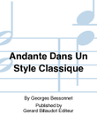 Andante Dans Un Style Classique