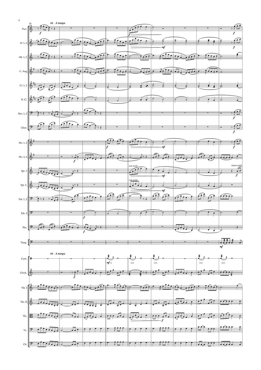 O Danny Boy O Danny Boy Full Orchestra scores gallery preview page 4