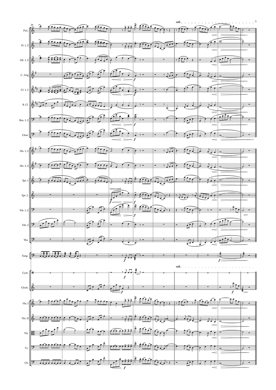 O Danny Boy O Danny Boy Full Orchestra scores gallery preview page 5