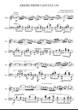 Arioso from cantata 156 for Oboé and Piano