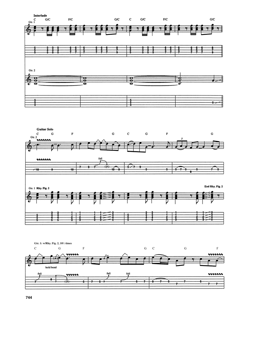 My Sharona My Sharona Acoustic Guitar scores gallery preview page 6