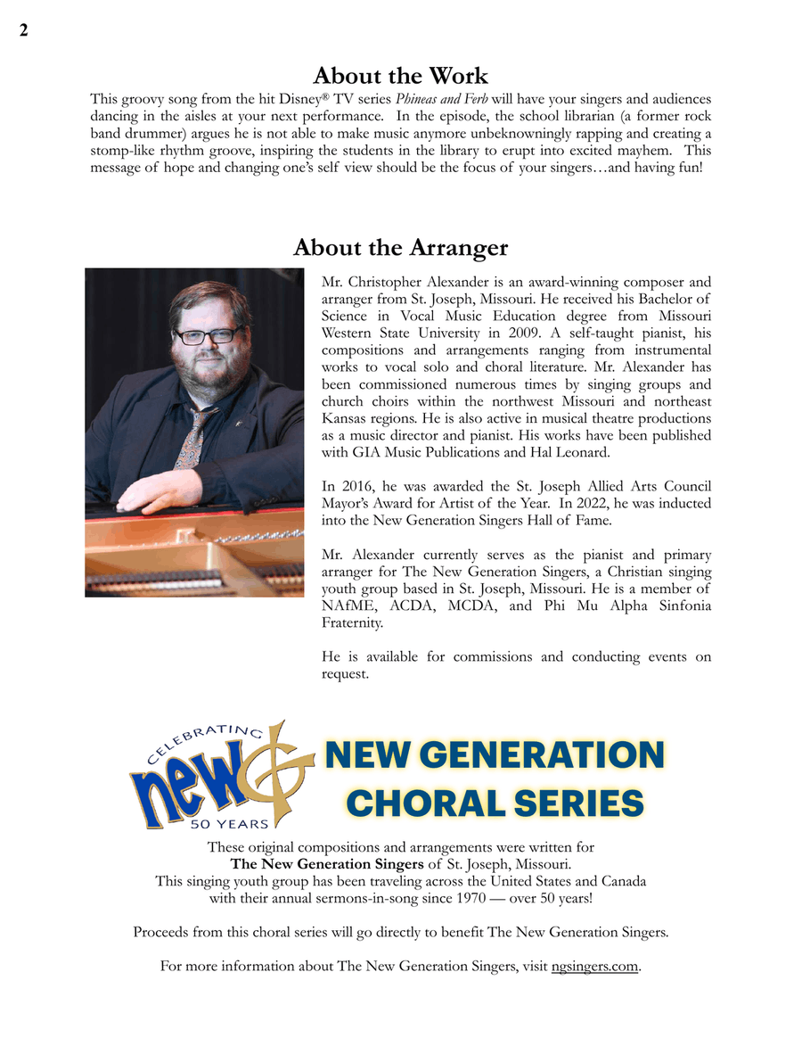 Ain't Got Rhythm 4-Part scores gallery preview page 2