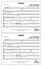 Animal (arr. Matt Conaway) - Eb Baritone Sax