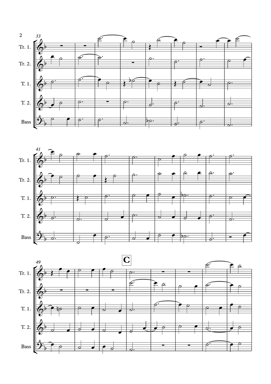 Two Carols: A un niño llorando al hielo (Guerrero) and Jul, jul, strålande jul (Nordqvist) Recorder scores gallery preview page 4