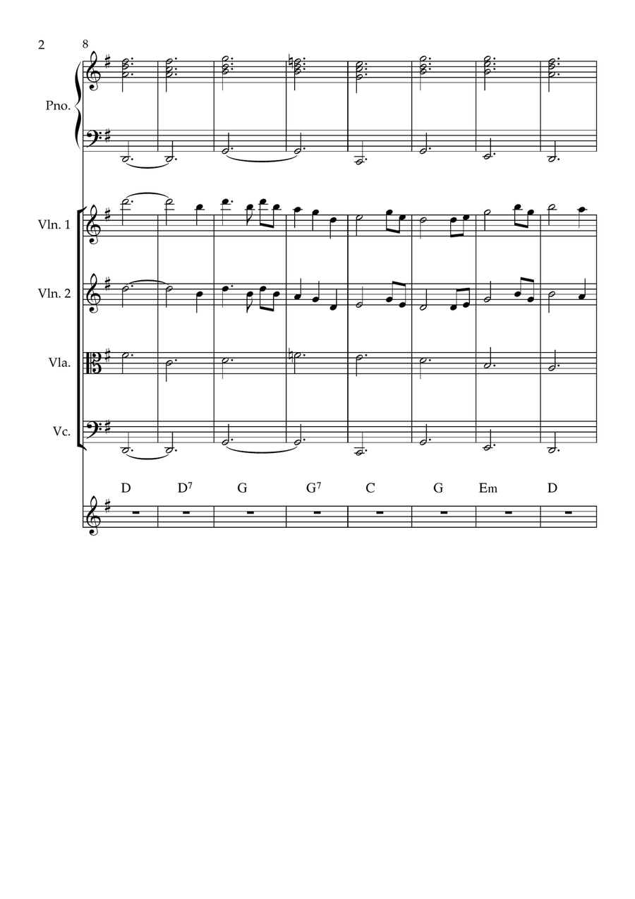 Amazing Grace Amazing Grace Piano Quintet scores gallery preview page 2