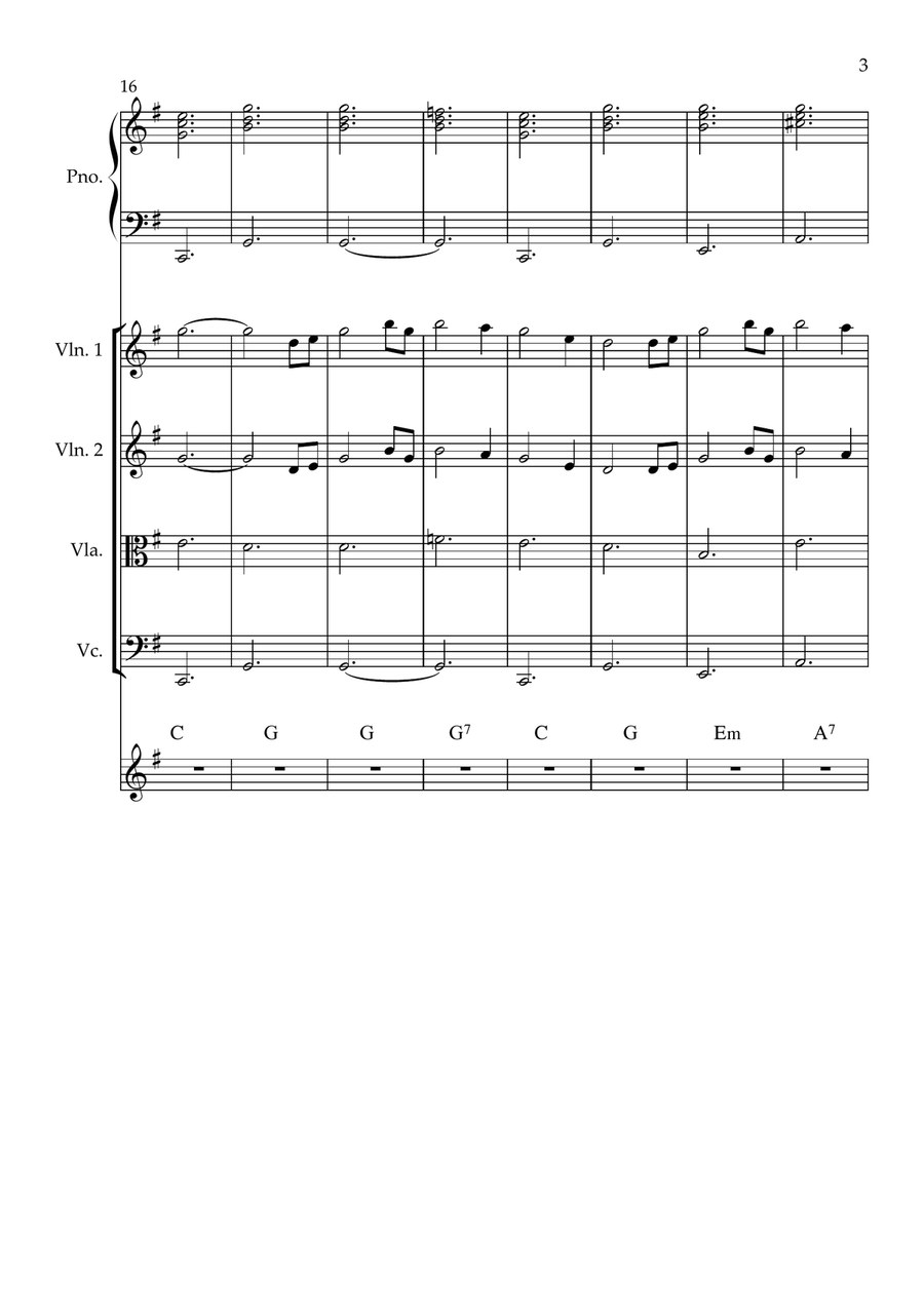 Amazing Grace Amazing Grace Piano Quintet scores gallery preview page 3