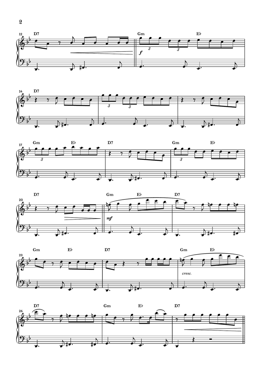Havana Easy Piano scores gallery preview page 2