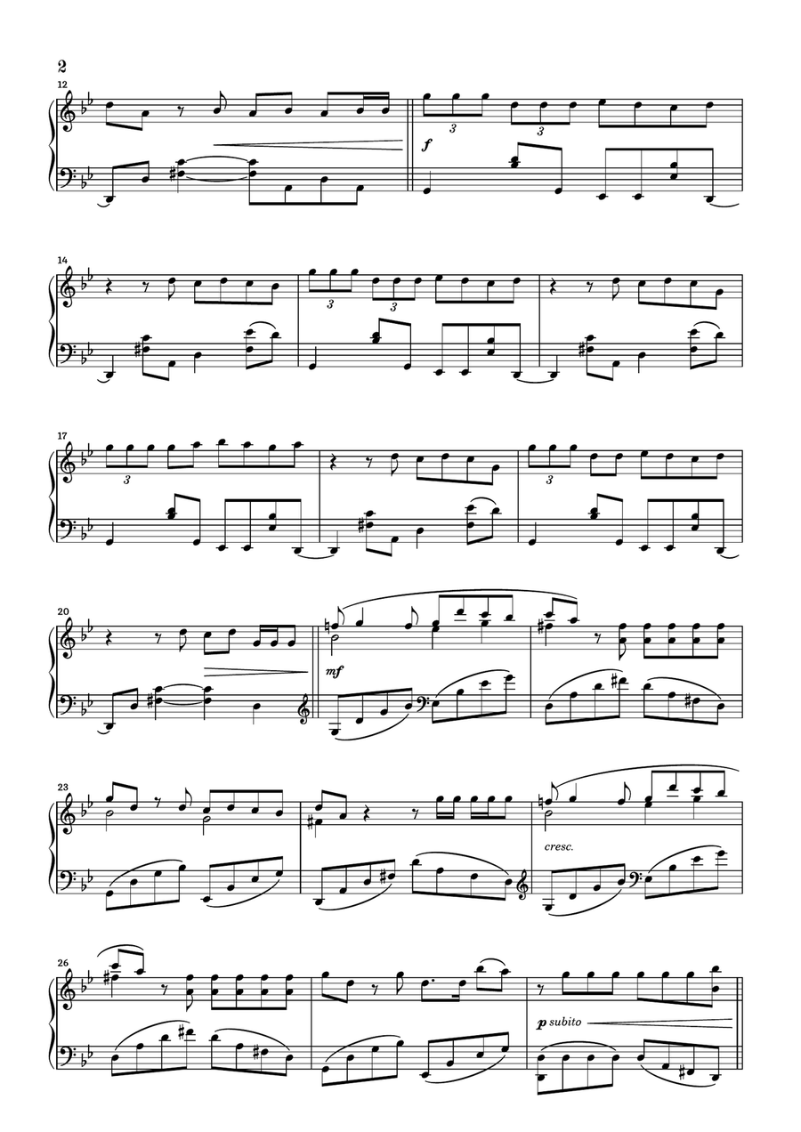 Havana Piano Solo scores gallery preview page 2