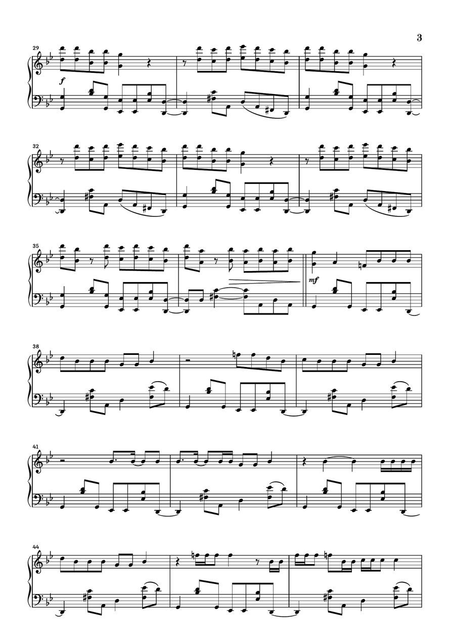 Havana Piano Solo scores gallery preview page 3