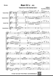 (Mozart) KV 370 for Sax Quartet