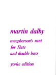 Macpherson's Rant. Fl & DB