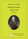 Sonata K258 / L178