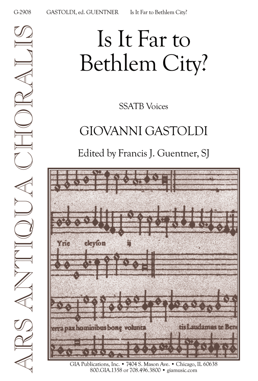 Is It Far to Bethlem City? SSATB scores gallery preview page 1