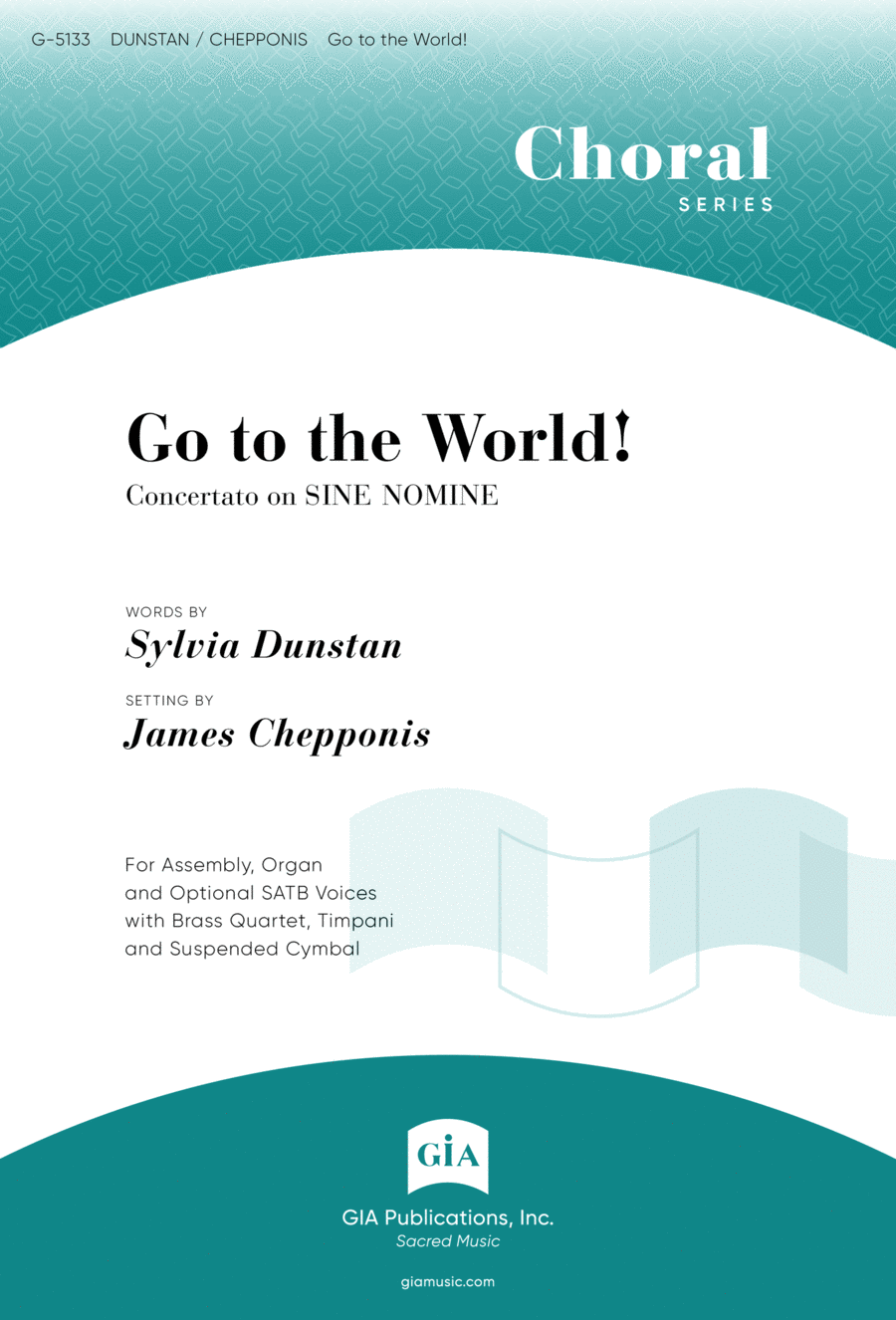 Go to the World! | Download Edition 4-Part scores gallery preview page 1