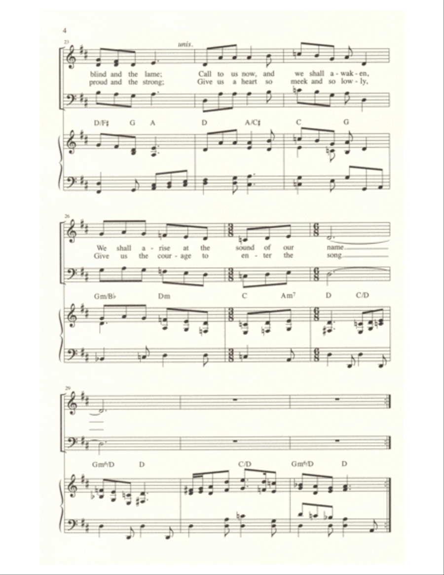 Gather Us In Gather Us In 3-Part scores gallery preview page 4
