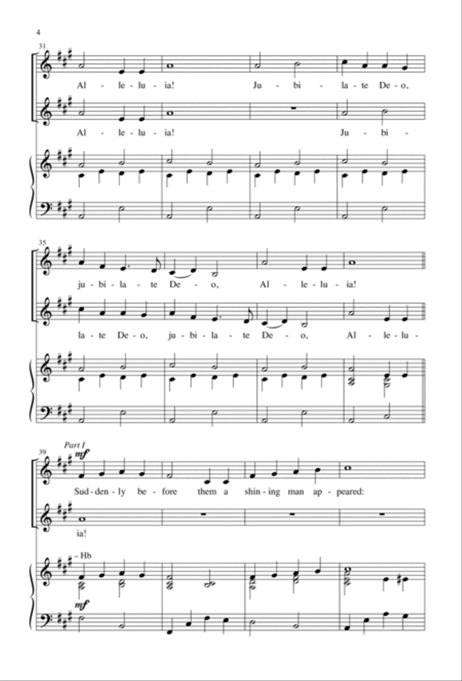 Early Easter Morning Early Easter Morning 2-Part scores gallery preview page 4