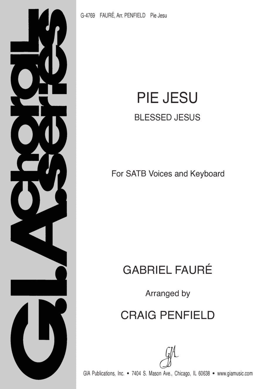 Pie Jesu Pie Jesu 4-Part scores gallery preview page 1