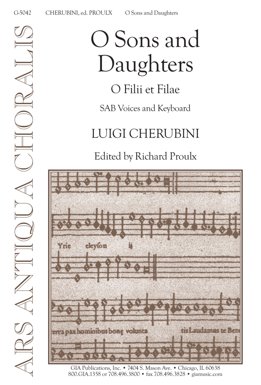 O Sons and Daughters | Download Edition 3-Part scores gallery preview page 1