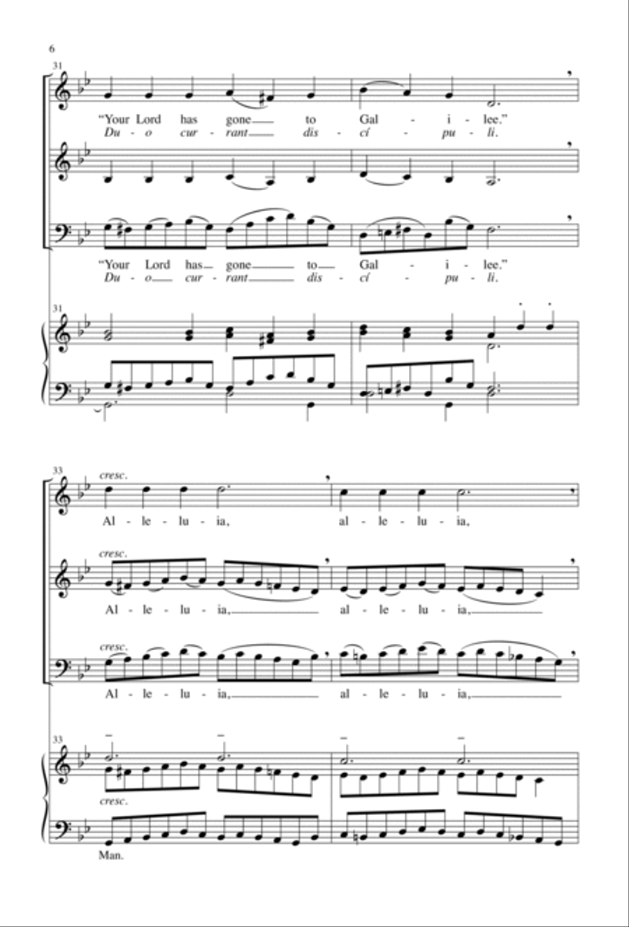 O Sons and Daughters | Download Edition 3-Part scores gallery preview page 6