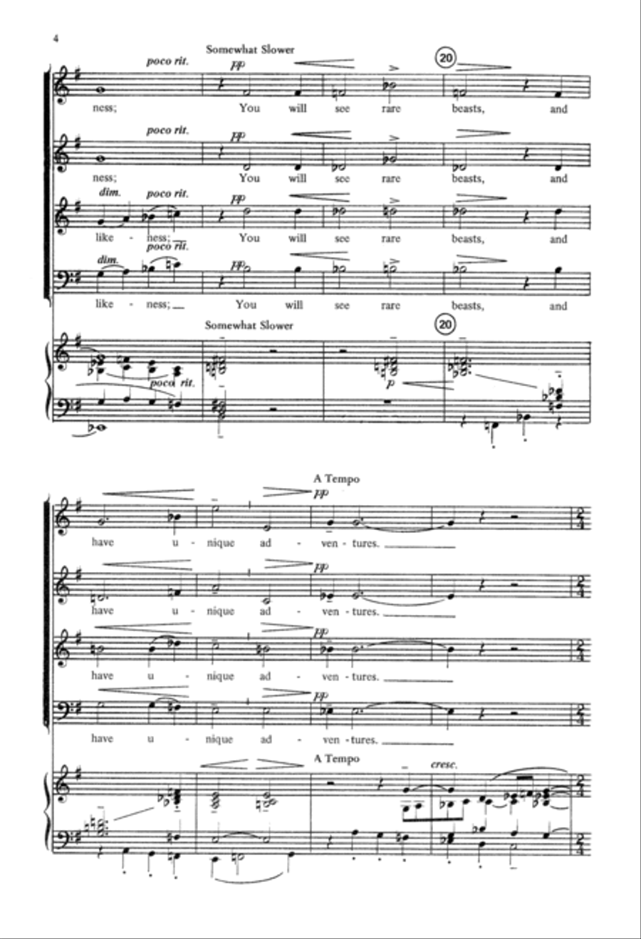 He Is the Way | Download Edition 4-Part scores gallery preview page 4