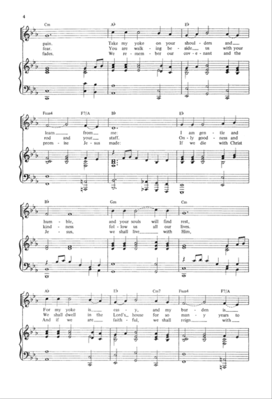 We Shall Rise Again We Shall Rise Again 4-Part scores gallery preview page 4
