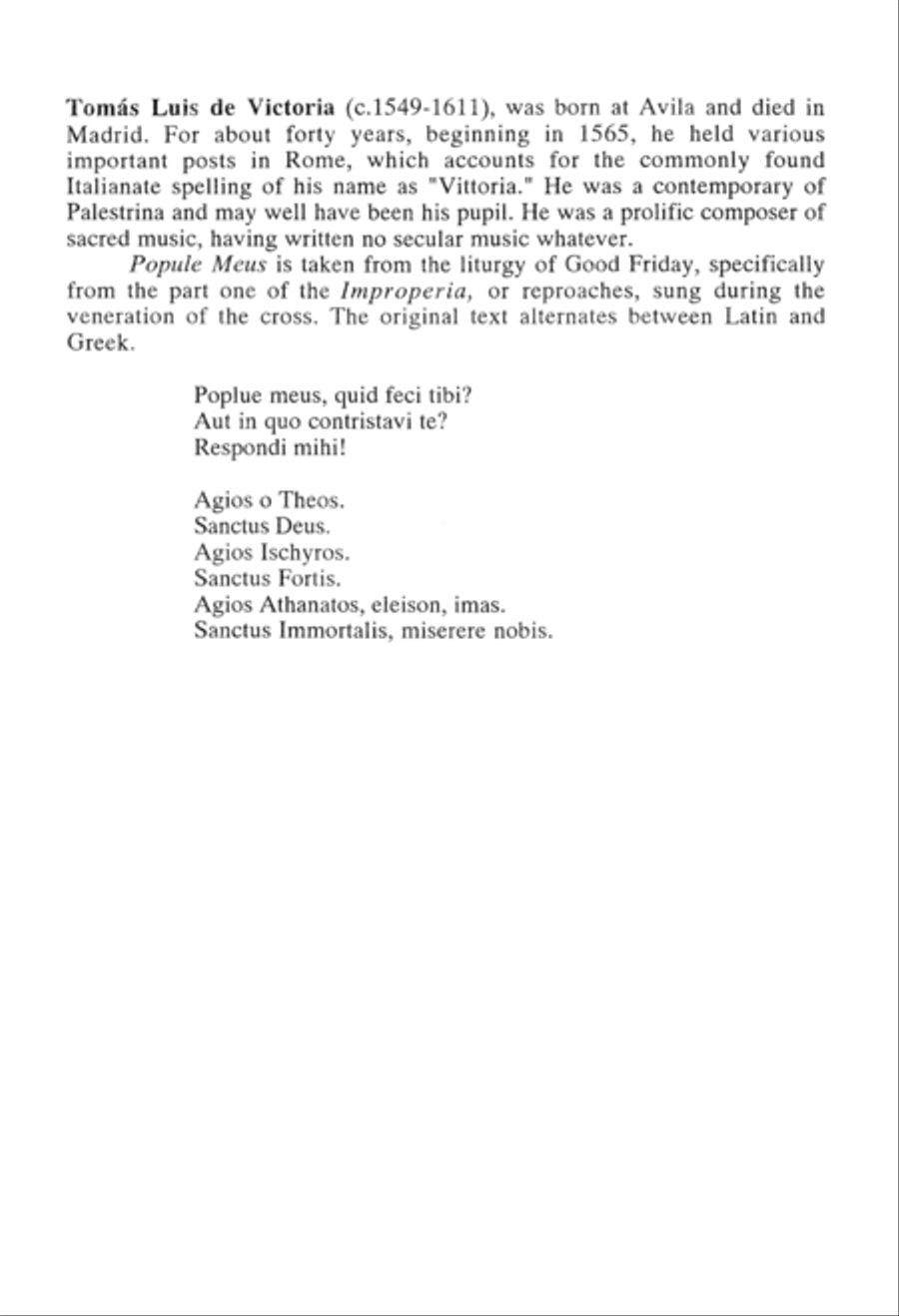 O My People O My People 4-Part scores gallery preview page 2