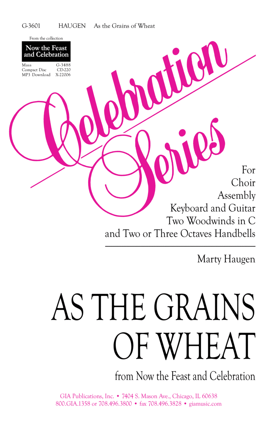 As the Grains of Wheat As the Grains of Wheat 4-Part scores gallery preview page 1
