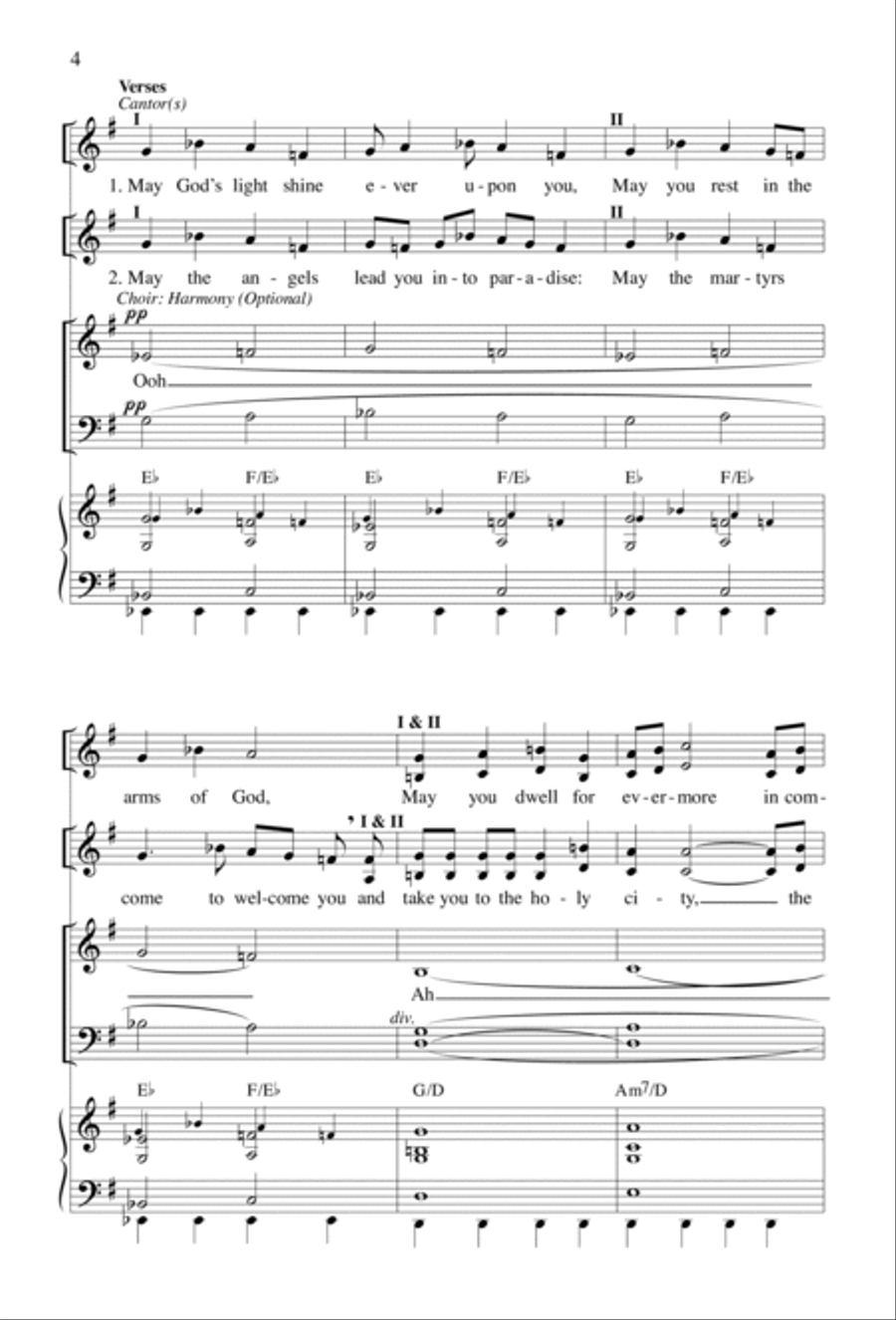 The Hand of God Shall Hold You 4-Part scores gallery preview page 4
