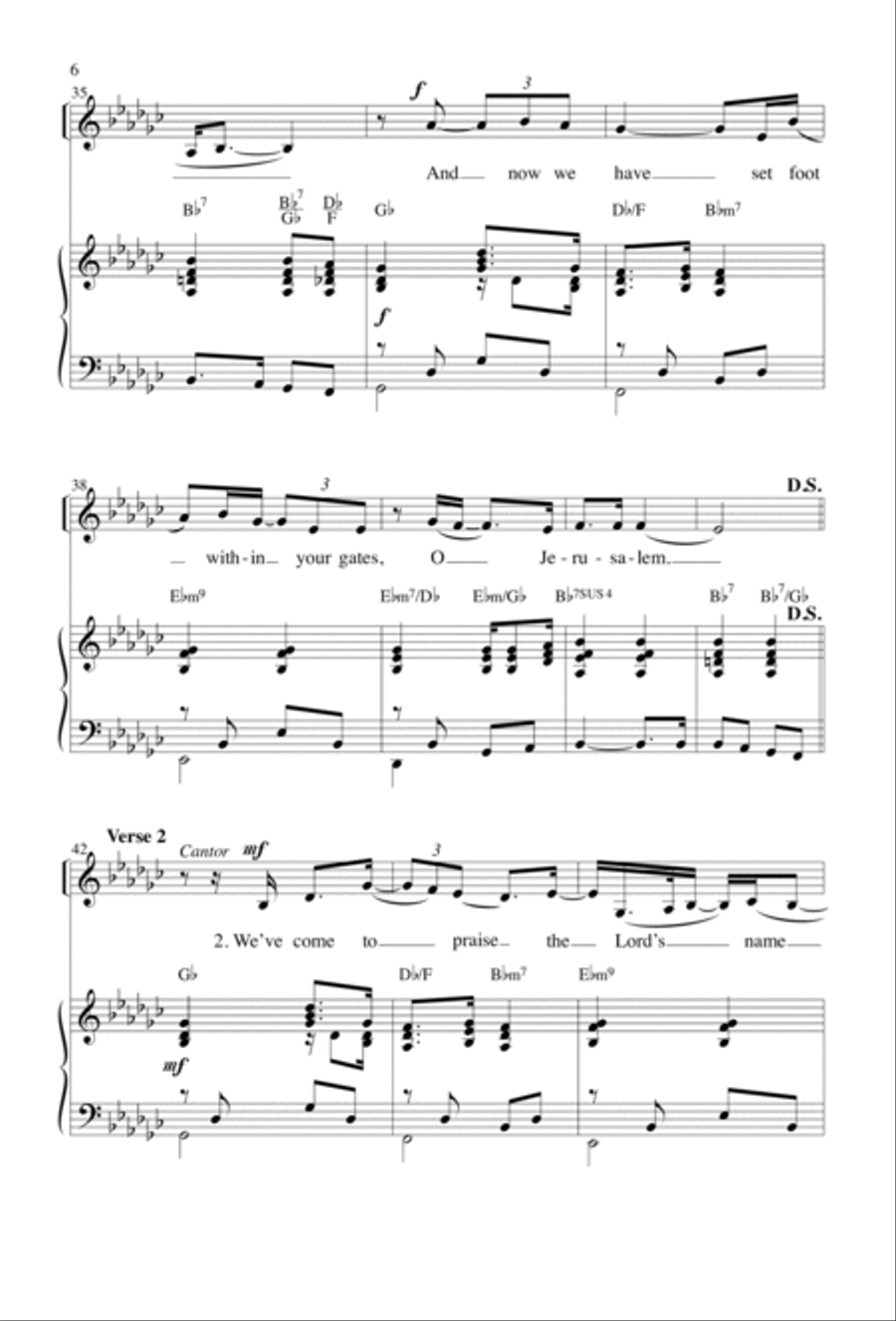 Let Us Go Rejoicing | Download Edition 4-Part scores gallery preview page 4