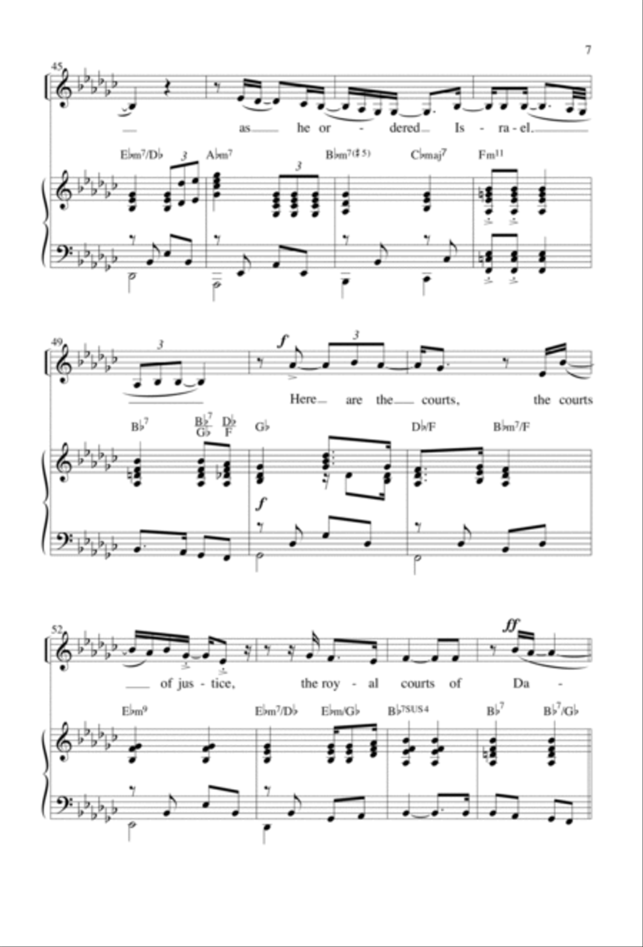 Let Us Go Rejoicing | Download Edition 4-Part scores gallery preview page 5