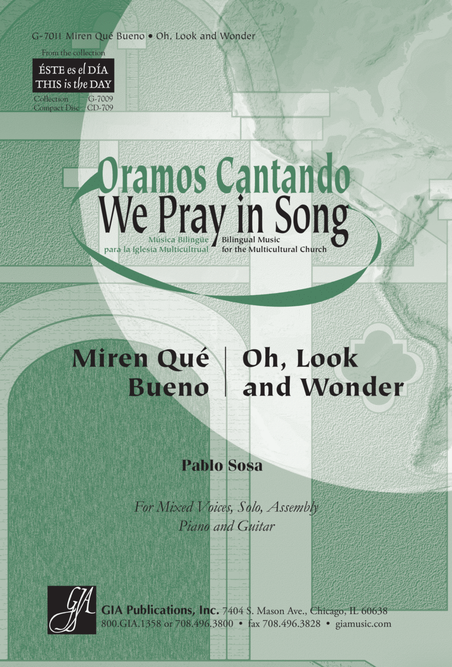 Miren qué bueno / Oh, Look and Wonder 3-Part scores gallery preview page 1