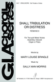 Shall Tribulation or Distress | Download Edition