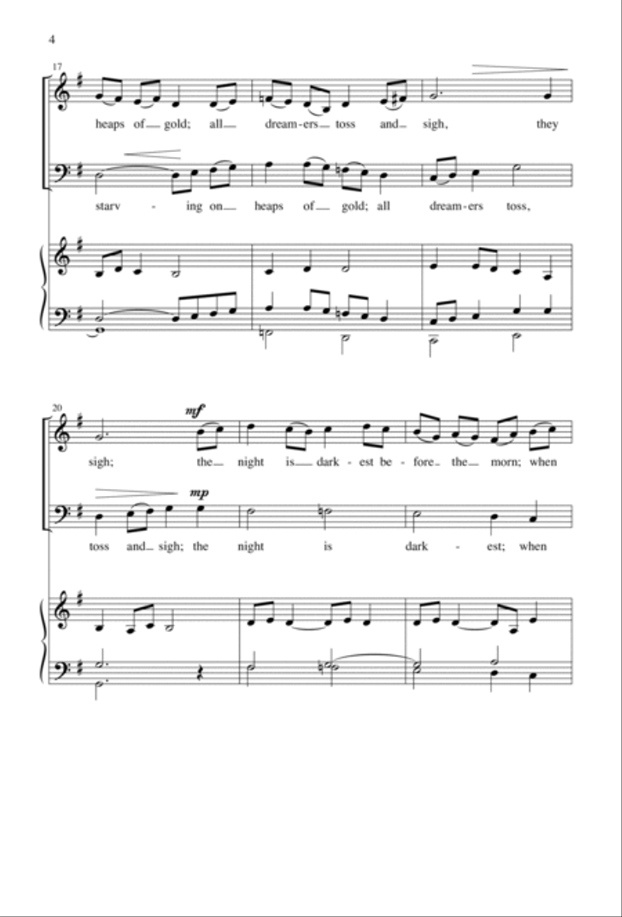 The Day of the Lord Is at Hand 2-Part scores gallery preview page 4
