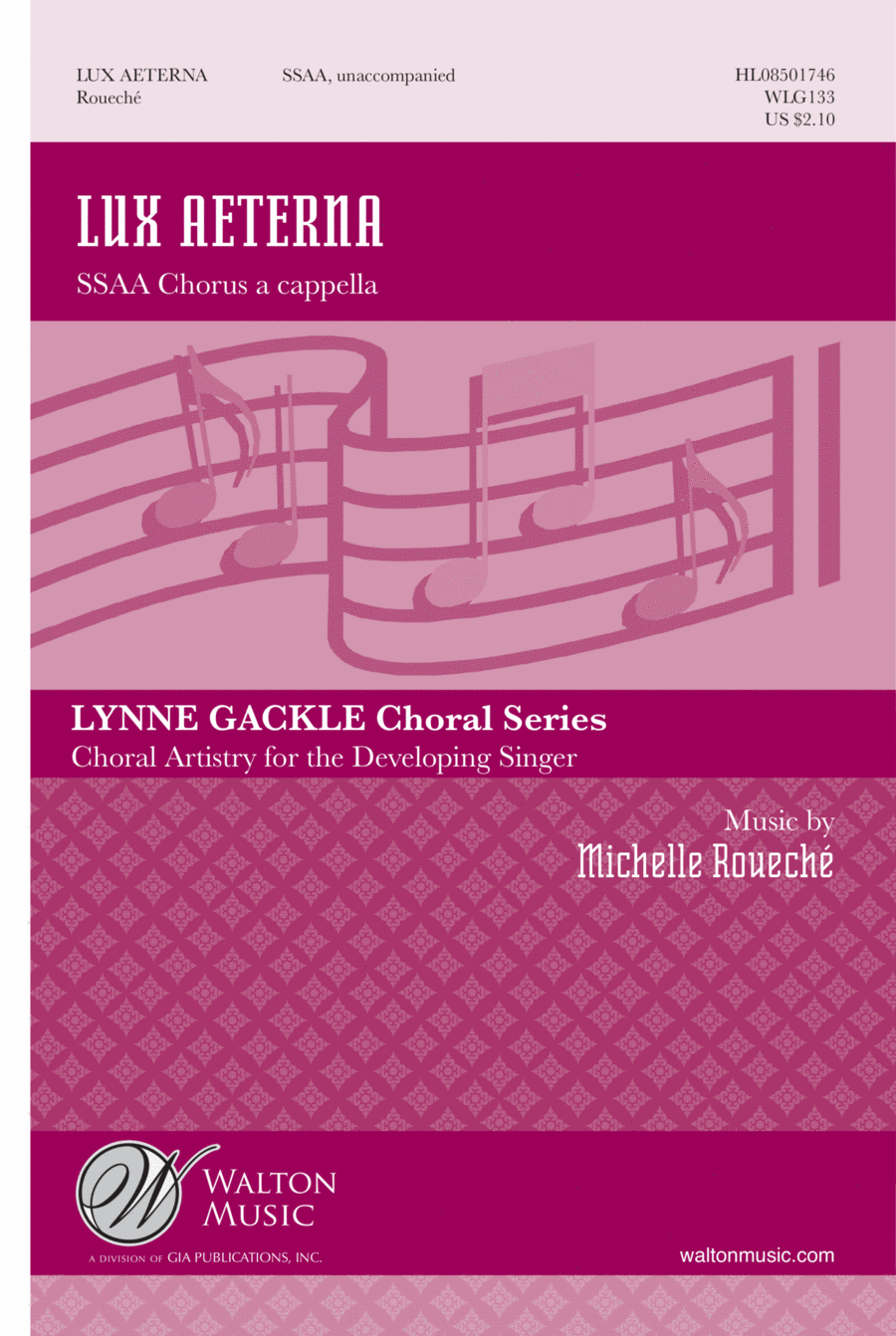 Lux Aeterna (SSAA) | Download Edition SSAA scores gallery preview page 1