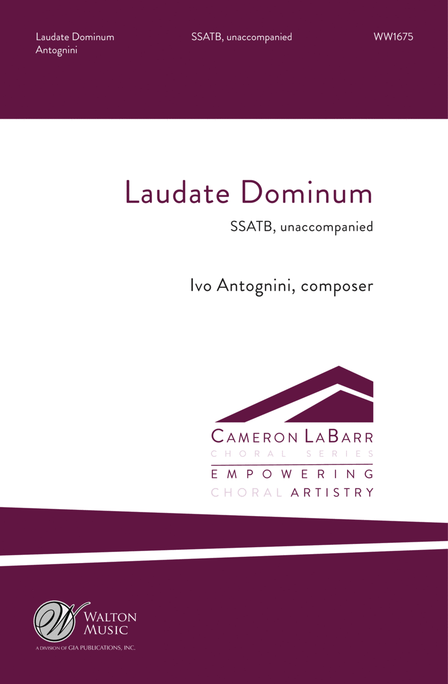 Laudate Dominum Laudate Dominum Divisi scores gallery preview page 1