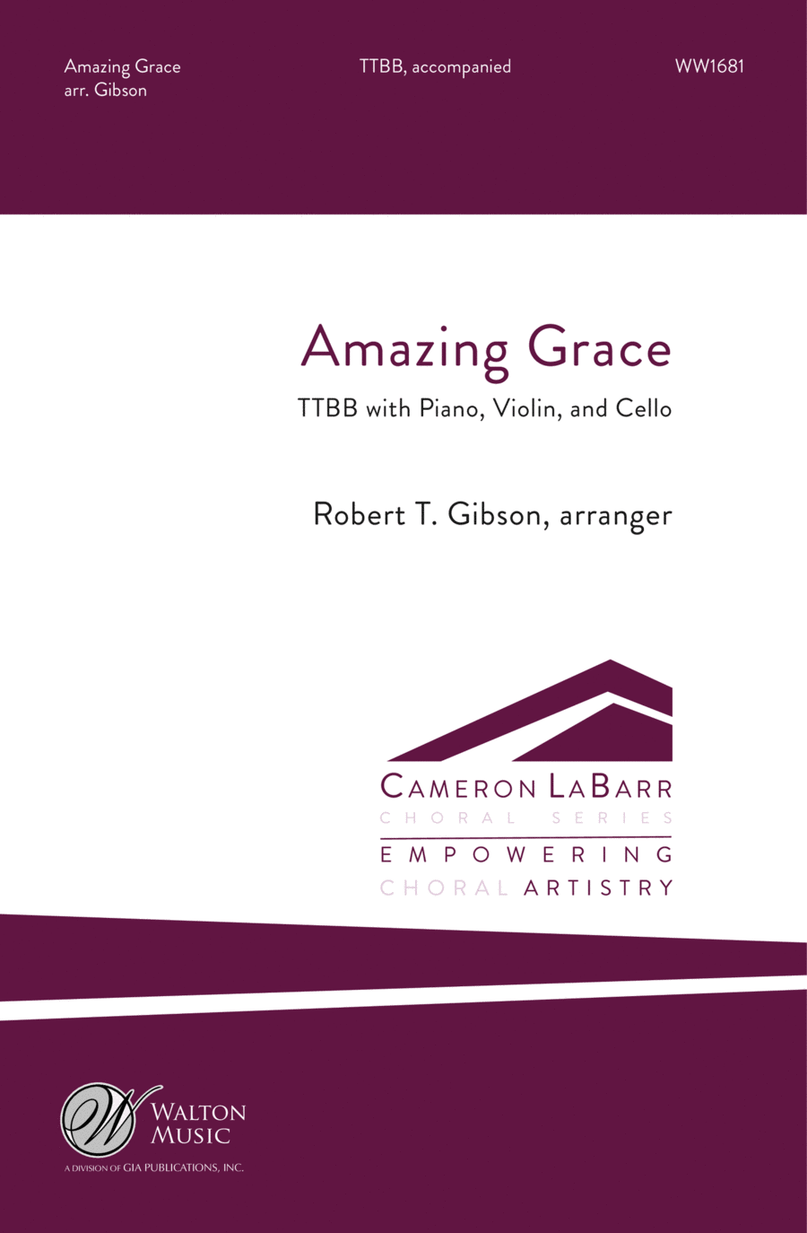 Amazing Grace (TTBB) | Download Edition TTBB scores gallery preview page 1