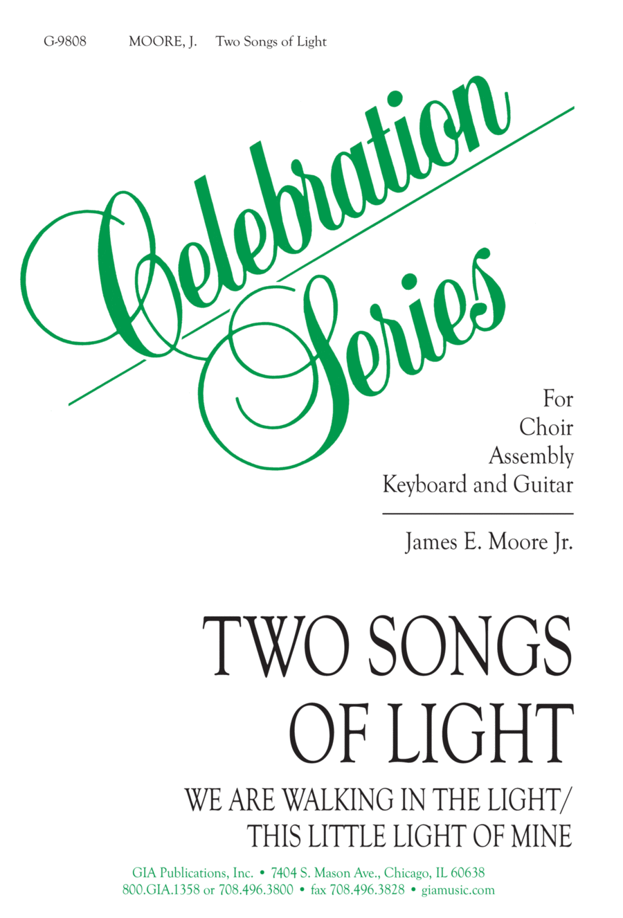 Two Songs of Light Two Songs of Light 4-Part scores gallery preview page 1